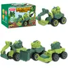 Envío Gratis Niños Juguetes de Dinosaurios de Desmontaje DIY Tuerca Desmontable Modelo de Ensamblaje de Dinosaurio Regalos