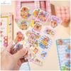 Shanle Kapibala Pegatinas 3D tridimensionales con aceite niños caricatura capibara con cuentas agitar pegatinas llenas de agua venta al por mayor