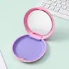 Caja de Almacenamiento para Retenedor Dental Modelo Nuevo Transfronteriza con Espejo, Caja de Almacenamiento Multifuncional Portátil para Ortodoncia Invisible