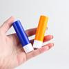 Novo tubo de bálsamo labial de 3,6g tubo vazio tubo de batom plástico tubo de brilho labial material para embalagem DIY de bálsamo labial redondo