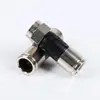 Fábrica en stock al por mayor RG6 longitud 28MM extrusión pulgada conector F para cable TV conector de cable suministro