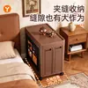 Caja de Almacenamiento Doméstica de Capacidad Extra Grande con Tapa abatible y Ruedas, Gabinete de Almacenamiento a Prueba de Polvo, Caja Organizadora de Ropa, Apilable para Almacenamiento en Espacios Pequeños