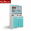 Gabinete Clínico de Acero Inoxidable para Medicina China y Occidental, Mesa de Dispensación Médica, Mesa de Preparación de Recetas, Gabinete de Medicina Occidental para Farmacia, Escritorio de Médico