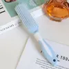 Novo pente massageador airbag elástico pente de placa grande pente para cabelo liso estudante costelas encaracoladas pente salão de beleza maquiagem pente de curva grande