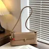 Bolso Retro Bajo el Brazo para Mujer 2026 Nueva Moda de Otoño Bolso Versátil Bajo el Brazo Gran Capacidad Bolso de Hombro Único Bolso Baguette