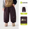 Pantalones Resistentes al Agua Dudu Kids para Niños Colección Otoño Pantalones Funcionales para Niños Nuevo Estilo de Otoño Pantalones Largos para Niñas Ropa Infantil de Moda