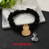 Yingyi Joias DIY Base para Anel de Cabelo Intestino Delgado com Tecido Song Brocado Anel de Cabelo de Alta Elasticidade Estilo Chinês Aplique Material para Acessórios de Cabelo