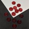 Cuentas de Cristal 15mm Redondas Flor Marca Caisson Base de Loto Cuentas Souvenir de Transmisión en Vivo Pulsera DIY Accesorios para Pulsera