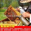 Nuevo ahumador rociador de humo ahumador juego completo de herramientas para apicultura de miel utensilios para abejas soplador de mano manual