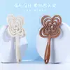 Nuevo Peine Hueco con Forma de Mariposa de Dibujos Animados Lindos Peine para el Cabello de Niñas Peine Masajeador para el Cabello de Doble Uso Seco y Húmedo