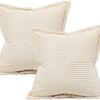 Almohada Brillante de Pana Nórdica Transfronteriza para Sala de Estar, Sofá, Cojín de Color Sólido Simple Moderno, Almohada de Mesita de Noche, Respaldo