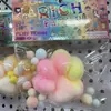 Brinquedo de Pelúcia Squishy de Pata de Gato para Meninas, Brinquedo de Alívio de Estresse com Rebote Lento, Item Popular DIY Feito à Mão