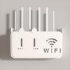 Kensheng caja de almacenamiento para router wifi estante de pared sin perforaciones sala de estar pared set-top box organización de cables