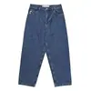 Comercio Electrónico Transfronterizo Jeans Y2K Big Boy Harajuku Hip-Hop Bordados Sueltos Jeans de Calle de Cintura Alta de Pierna Ancha