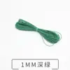 AliExpress Linha encerada de três fios 1mm Taiwan cor branca linha encerada ecológica 30 cores 10 metros por rolo
