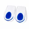 Almofadas de Silicone Absorventes de Choque para Calcanhar, Almofadas Macias Invisíveis para Aumento de Altura Interno, Palmilhas de Silicone para Homens e Mulheres, Almofadas de Meio Tamanho para Treinamento Militar, Dropshipping