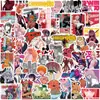 50 Pegatinas de Graffiti Más Recientes de Chainsaw Man Pueden Decorar Maletas, Cuadernos de Guitarra, Pegatinas Impermeables para Manualidades
