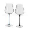 Shangyi-25080 Venta al por mayor Copas de Vino Tinto Personalizadas Copas con Tallo de Vidrio de Borosilicato Alto Copas de Vino Coloridas