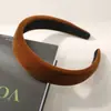 Diadema Retro de Ala Ancha de Gama Alta, Colección de Diademas Altas Simples, Accesorios para el Cabello, Diadema de Gama Alta para Lavarse la Cara para Mujer