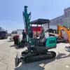 Escavadeira Agrícola Pequena Multifuncional, Máquina de Enganchar para Túneis e Rodovias, Máquina de Trituração para Reaterro, Escavadeira de Esteiras para Obra