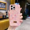 Nueva funda de lujo con lazo de pedrería de color para apple 16 iphone 15promax funda protectora