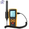 Benetech Medidor de Temperatura e Umidade Tipo Split Gm1361 Medidor de Temperatura e Umidade Ponto de Orvalho Termômetro de Bulbo Úmido Termômetro Termopar de Ponto Quente