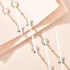 Versão de Luxo do Colar Lujia de Madrepérola com Rombos, Pulseira de Quatro Flores Trevo de Quatro Folhas Cinco Flores, Pulseira Lujia de Luxo Leve, Venda Direta da Fábrica