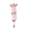 Accesorios Infantiles Estilo Coreano Cadena para el Cabello Trenzada con Borla de Perlas y Mariposa Pasador Hecho a Mano Tocado de Mariposa Pasador de Alta Gama