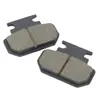 Repuestos para Scooter V8 Pastillas de Freno de Disco Pastillas de Fricción para Freno de Disco Pastillas de Freno Rojas Resistentes al Desgaste Accesorios Transfronterizo