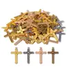 Acessórios para Joias de Liga DIY Pingente de Cruz Pulseira Colar Chaveiro Decoração de Bolsa Pingente T85