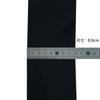 1-8cm spot nylon preto e branco dupla face lixado espessado elástico atacado macio largo borracha elástica cinto cós