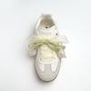 Zapatos de Tul Zapato Flor Hebilla de Zapato Cordones de Gasa Cola de Pez Gasa de Nieve Gasa de Perla Zapatos Blancos Zapatos de Entrenamiento Moral Accesorios Fabricante Venta al por Mayor
