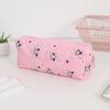 Estojo de Lápis Estilo Desenho Niche Parchal Cão Estampado Alto Valor Estilo Ins Grande Capacidade Novo Estilo Estojo de Lápis para Ensino Médio para Meninas
