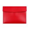Bolsa de Documentos A4 de Cuero Bolsa para Documentos de Contrato Bolsa de Almacenamiento de Información para Exámenes de Estudiantes de Gran Capacidad Maletín de Negocios Personalización