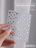 Pegatinas Adhesivas para Uñas con Forma de Estrella Pegatinas de Estrella para Uñas Artísticas 3D Luna Creciente Estrella de Cinco Puntas Decoraciones Pequeñas Pegatinas de Tela Vintage