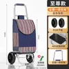 Carrito de compras portátil superventas transfronterizo para la compra de comestibles, carrito plegable y ligero para uso doméstico