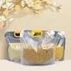 Bolsas Selladas para Almacenamiento de Granos, a Prueba de Humedad y de Insectos, Bolsas de Almacenamiento Portátiles Transparentes Engrosadas, Bolsas Domésticas para Frijol Rojo y Arroz
