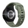 Para Samsung Pulseira GalaxyWatch7/6 Fivela Ondulada Pulseira de Silicone Watch5/4 Pulseira de Relógio
