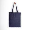 Bolsa de Lona de Mezclilla Logo Impreso Personalizado Bolsa de Lona en Blanco Publicitaria Bolso Tote de Mezclilla Retro de un Solo Hombro Hecho a Medida