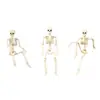 Esqueleto Móvil de Halloween Transfronterizo de 40 cm, Ajustable, de Pie, para Colgar y Decorar Fiestas Festivas