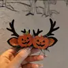 Acessórios de Cabeça para Halloween, Adereços Divertidos para Fotos, Acessórios de Fantasia Cos Paradise, Argolas de Cabelo Luminosas, Decorações de Grampos de Cabelo, Acessórios de Cabelo