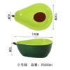 Plato Cerámico para Condimentos Casero con Forma de Fruta Plato Lindo para Salsa Plato Creativo para Escupir Huesos Bol Plato Calabaza Zanahoria