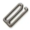 Hebilla Gruesa en Forma de Nueve de Aleación de Zinc en Stock, Chapada en Metal, Resistente a la Corrosión, para Correas de Delantal de Peluquería, Tirantes de Sujetador, Hebilla de Ajuste de Correa