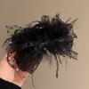 Satin de alta calidad estrella amor brillo flash agarre femenino exquisito socialité pinza de tiburón moño para el pelo pinza para el pelo