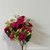 14 Rosas de Té Artificiales, Flores de Rosa Estilo Europeo, Ramos al por Mayor Transfronterizos, Flores Falsas para Decoración de Bodas y Hogar