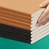 Cuaderno de Piel 16K Cuaderno Cosido Bloc de Notas Cuaderno de Línea Horizontal Estudiante Universitario Examen de Admisión de Posgrado Copia Blanda Simple Reunión de Oficina