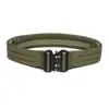 Cinturón Táctico de Doble Capa con Hebilla de Serpiente de Venta Caliente Transfronteriza para Entusiastas Militares, Entrenamiento Multifuncional al Aire Libre, Camuflaje Personalizado para Hombres