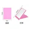 Espejo Mini Plegable Cuadrado Personalizable, Espejo de Escritorio para Niñas, Espejo de Maquillaje Portátil, Espejo Pequeño Portátil