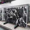 Mármore Natural Pedra de Luxo Fundo Preto Baojili Parede Degrau Lavatório Tampo de Mesa Peitoril da Janela Ilha Fábrica de Origem