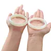 Pulsera de Jade de Hotan de Xinjiang de Agua Soleada Superficial Material Mongol Exterior Pulsera de Aro Redondo para Mujer Pulsera Tintineante Anillo Positivo Pulsera de Jade Suministro en Vivo